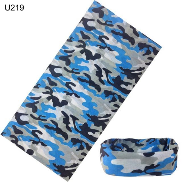 Camouflage Neck Gaiter Hunting Scarves Ice Silk Bandana Tubular Buff Half Mask Tactical Sport Headband Balaclava  Balaclava Seamless Magic Head Scarf Breathable Bandana Turban Outdoor Hiking Quick-Dry Sweat Absorbing Scarves Multifunction Beanie Hat Stevvex