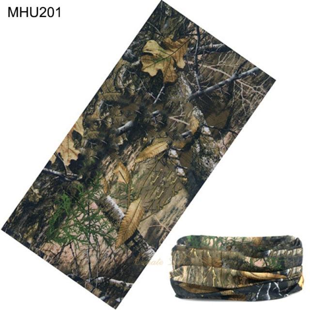 Camouflage Neck Gaiter Hunting Scarves Ice Silk Bandana Tubular Buff Half Mask Tactical Sport Headband Balaclava  Balaclava Seamless Magic Head Scarf Breathable Bandana Turban Outdoor Hiking Quick-Dry Sweat Absorbing Scarves Multifunction Beanie Hat Stevvex