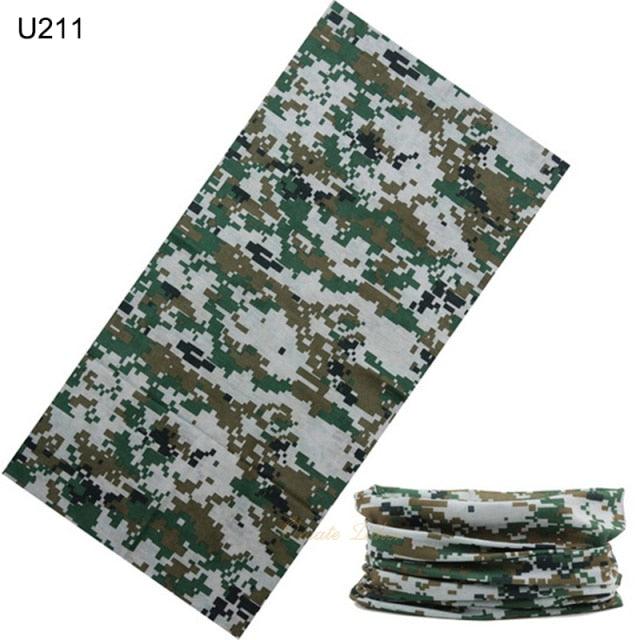 Camouflage Neck Gaiter Hunting Scarves Ice Silk Bandana Tubular Buff Half Mask Tactical Sport Headband Balaclava  Balaclava Seamless Magic Head Scarf Breathable Bandana Turban Outdoor Hiking Quick-Dry Sweat Absorbing Scarves Multifunction Beanie Hat Stevvex
