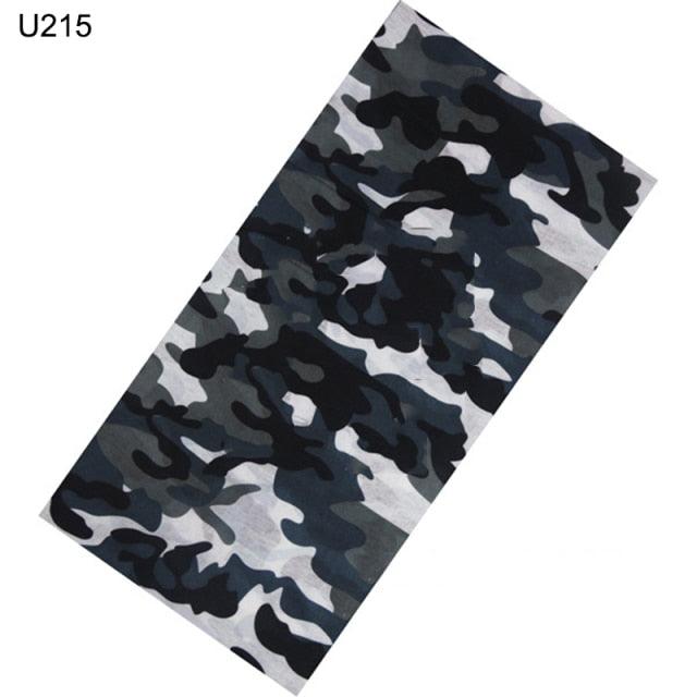 Camouflage Neck Gaiter Hunting Scarves Ice Silk Bandana Tubular Buff Half Mask Tactical Sport Headband Balaclava  Balaclava Seamless Magic Head Scarf Breathable Bandana Turban Outdoor Hiking Quick-Dry Sweat Absorbing Scarves Multifunction Beanie Hat Stevvex