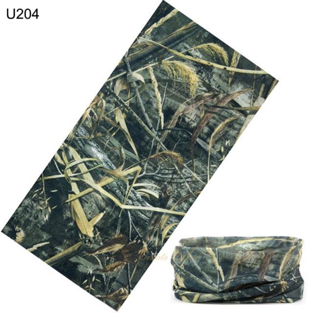 Camouflage Neck Gaiter Hunting Scarves Ice Silk Bandana Tubular Buff Half Mask Tactical Sport Headband Balaclava  Balaclava Seamless Magic Head Scarf Breathable Bandana Turban Outdoor Hiking Quick-Dry Sweat Absorbing Scarves Multifunction Beanie Hat Stevvex