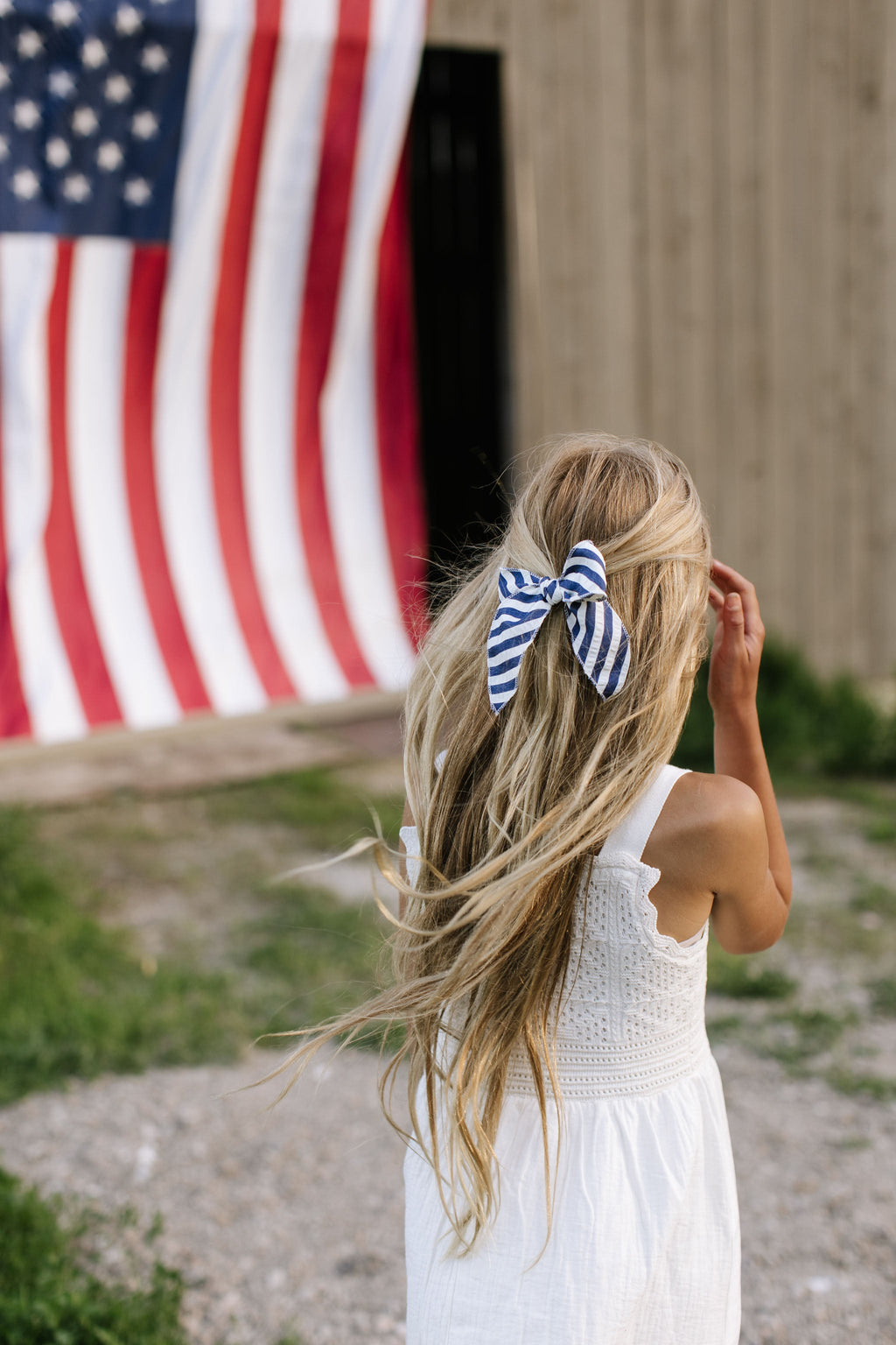 Captain Stripe - Darling Hair Bow