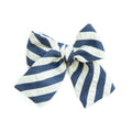 Captain Stripe - Petite Hair Bow