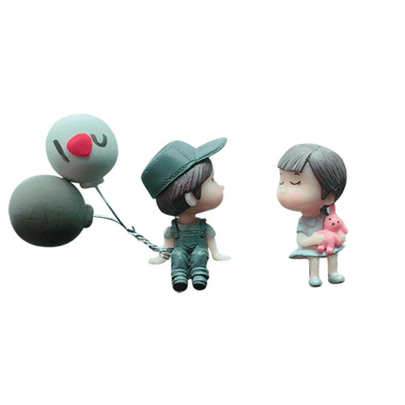Car Decoration Cute Cartoon Couples Action Figure Figurines Balloon Ornament Auto Interior Dashboard Accessories for Girls Gifts Car Decoration Cute Cartoon Couples Action Figure Figurines Balloon Ornament Auto Interior Dashboard Accessories for Girls Gif Stevvex