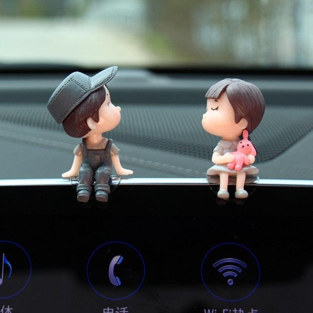 Car Decoration Cute Cartoon Couples Action Figure Figurines Balloon Ornament Auto Interior Dashboard Accessories for Girls Gifts Car Decoration Cute Cartoon Couples Action Figure Figurines Balloon Ornament Auto Interior Dashboard Accessories for Girls Gif Stevvex
