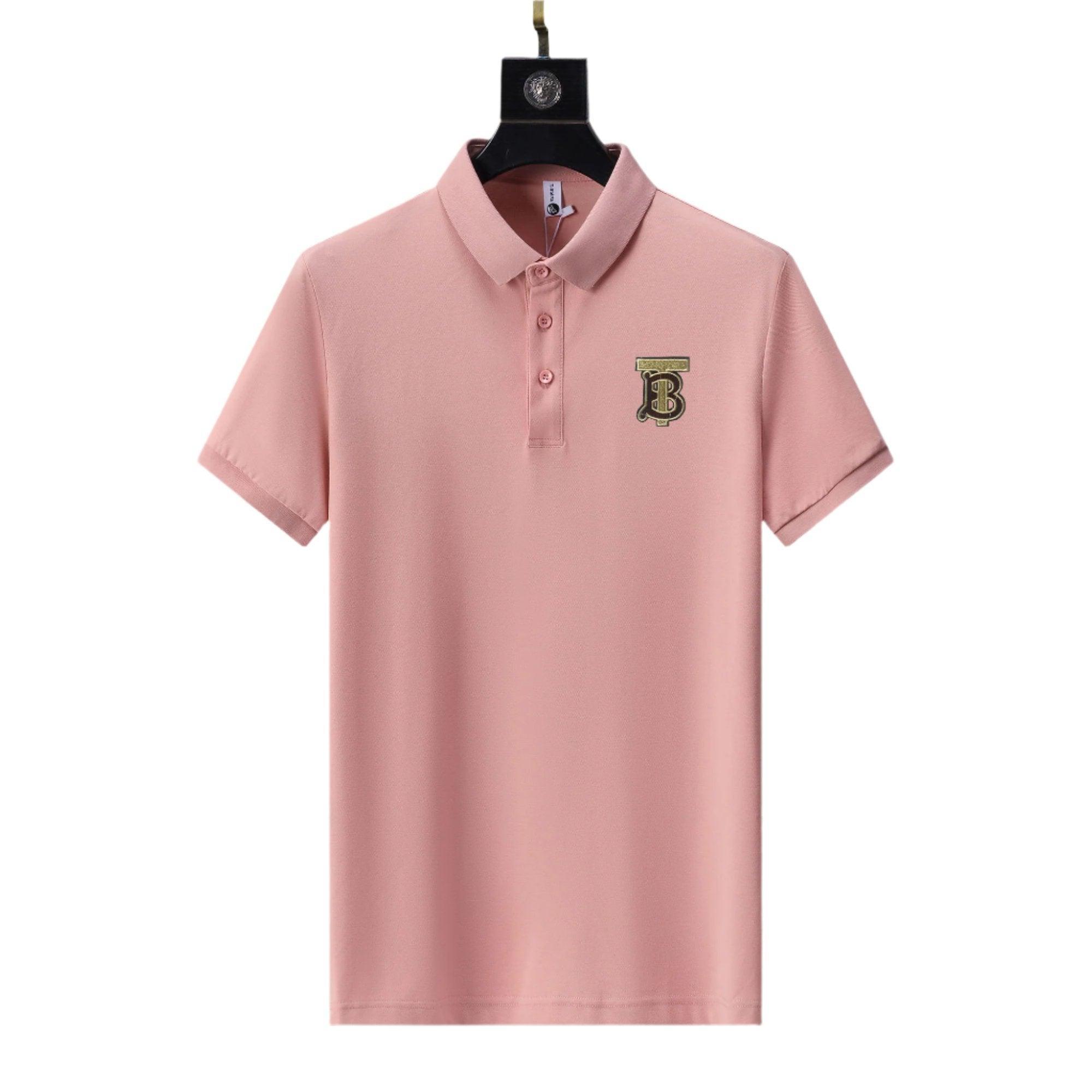 Burberry Pink T-Shirt With Collar Banlieue91