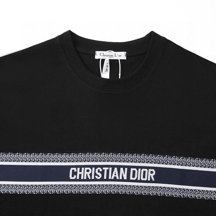 Dior T-Shirt Without Collar 'Black' Banlieue91