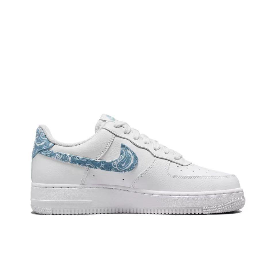 Nike Air Force 1 Low 07 'Essential White Worn Blue Paisley' Banlieue91