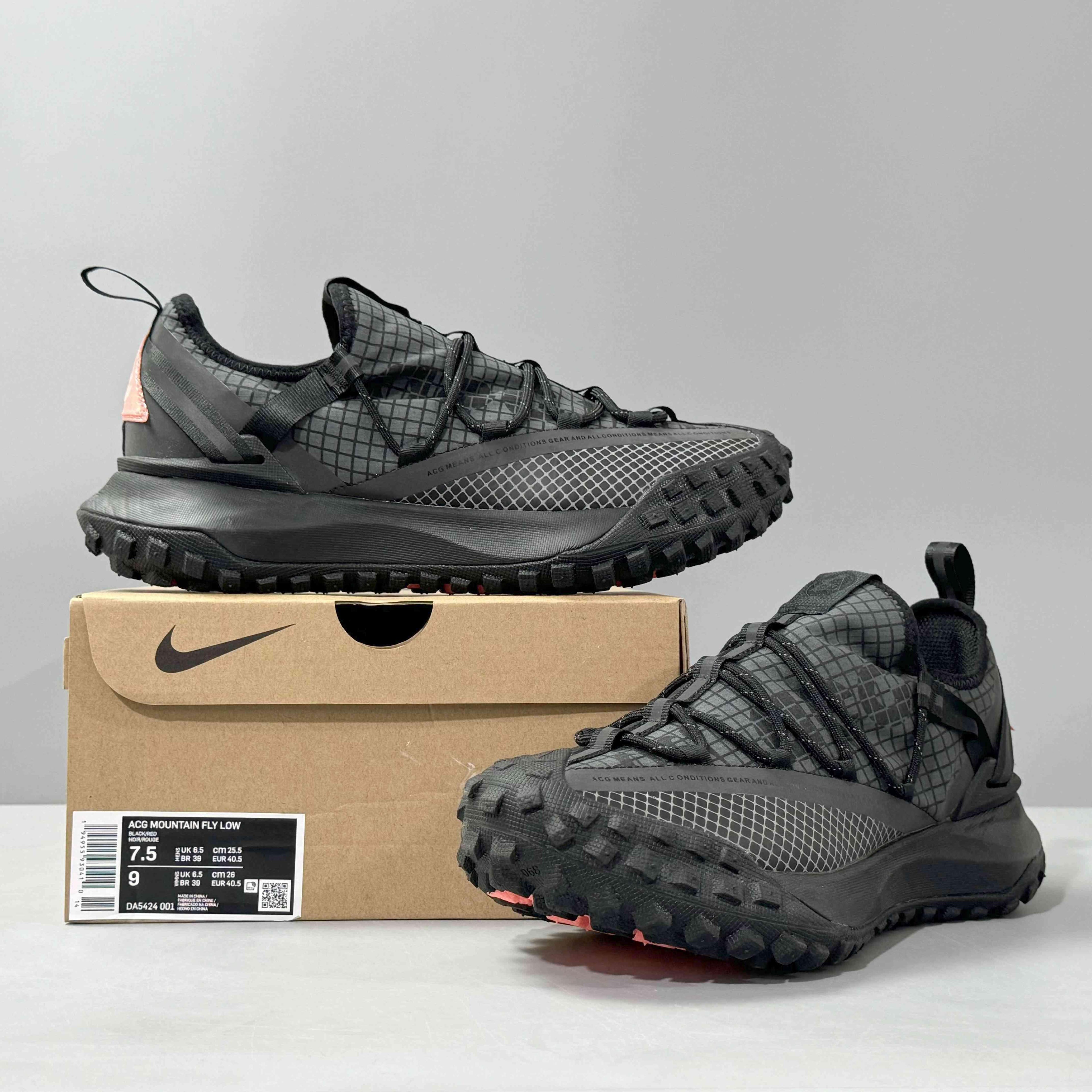 Nike ACG Mountain Fly Low 'Black Anthracite' Banlieue91
