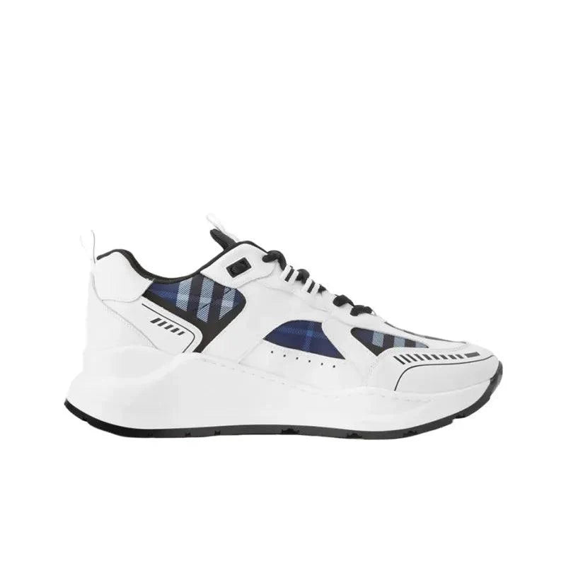 Burberry Low Top Sports Casual Shoes White Blue Banlieue91