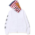 BAPE US Limited Collection USA Shark Hoodie A Bathing Ape White Banlieue91