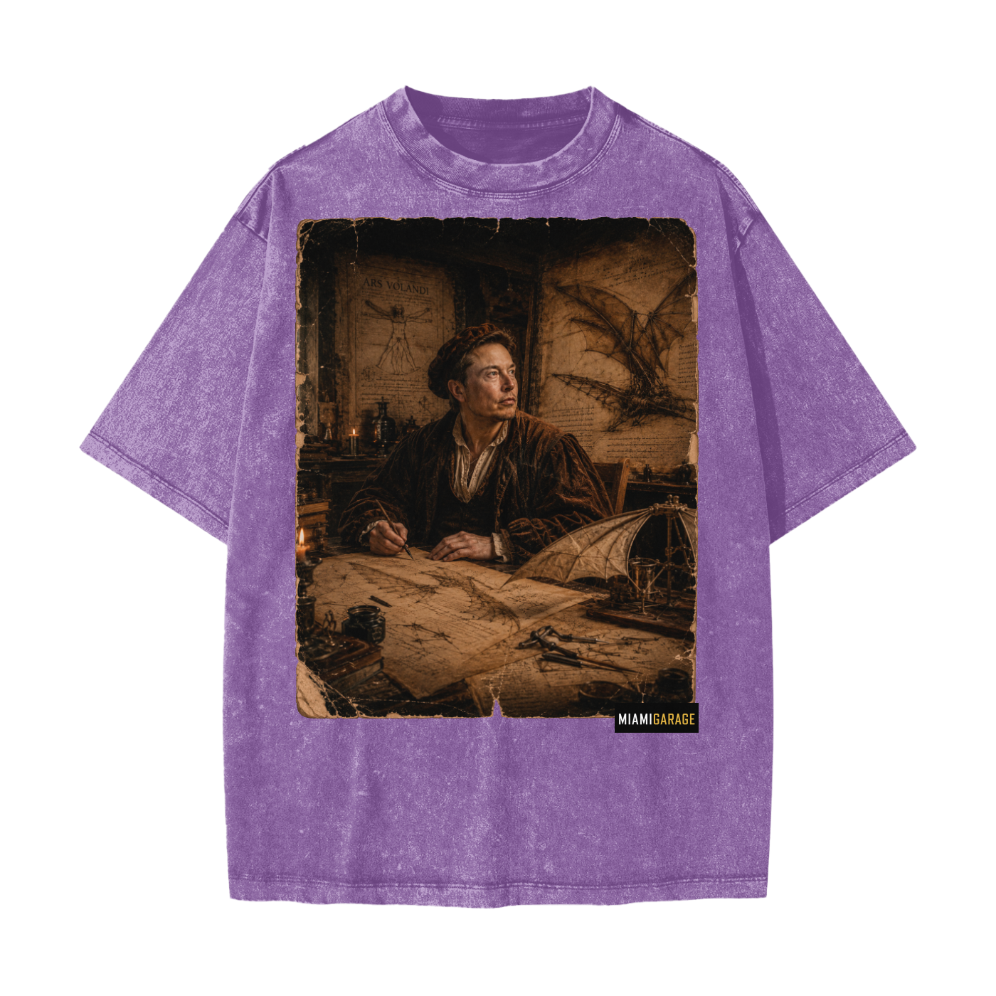 Heavyweight Snow Washed T-Shirt