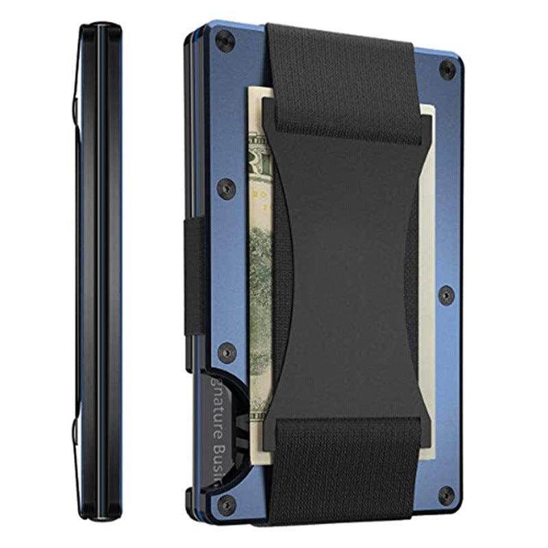 Carbon Fiber Wallet - RFID Blocking Metal Card Holder SmartPursue™