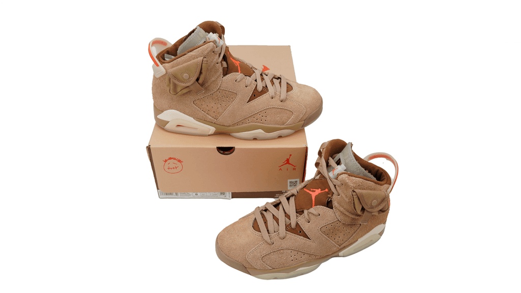 Air Jordan 6 Retro Travis Scott British Khaki Banlieue91