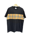 Burberry T-Shirt Without Collar 'Black & Beige' Banlieue91
