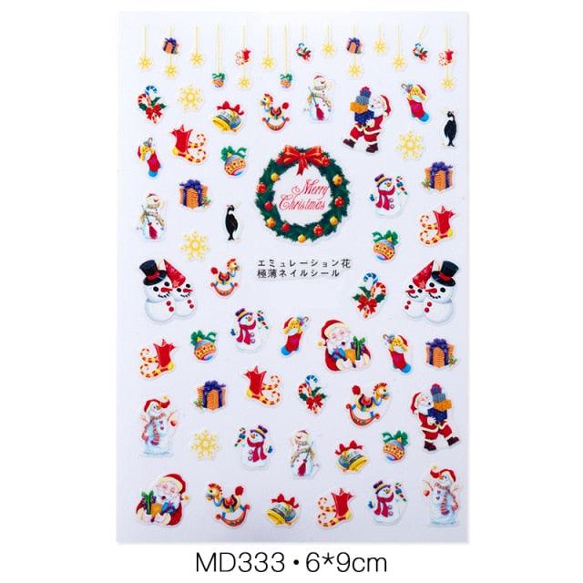 Charm 3D Colorful Nail Sticker Jewelry Design For Nails Sliders Tips Manicure Decoration Decoration Including Hearts Stars Letters Bowknot Leaves Flowers Plants Fruits Butterflies for Woman Decoration Nail Art Nail Ornament Self Adhesive Nail Decals