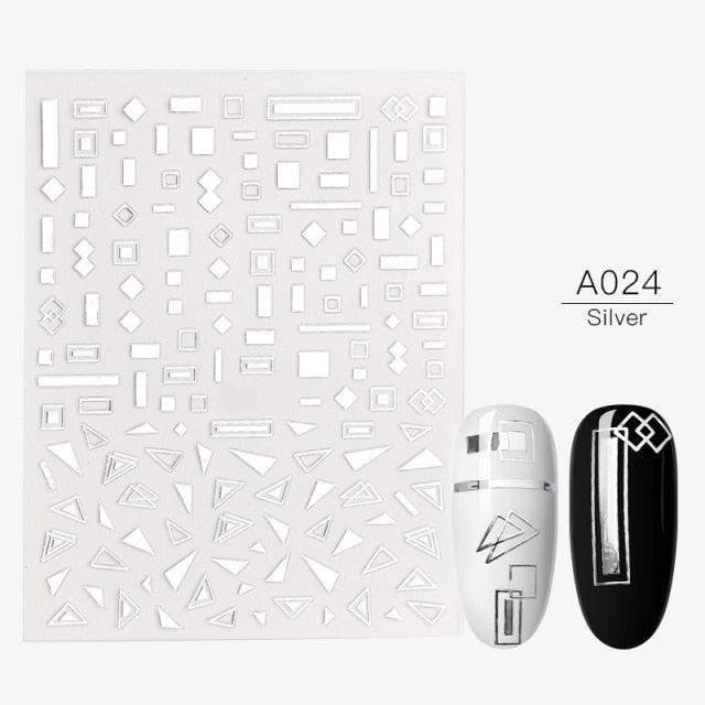 Charm 3D Colorful Nail Sticker Jewelry Design For Nails Sliders Tips Manicure Decoration Decoration Including Hearts Stars Letters Bowknot Leaves Flowers Plants Fruits Butterflies for Woman Decoration Nail Art Nail Ornament Self Adhesive Nail Decals