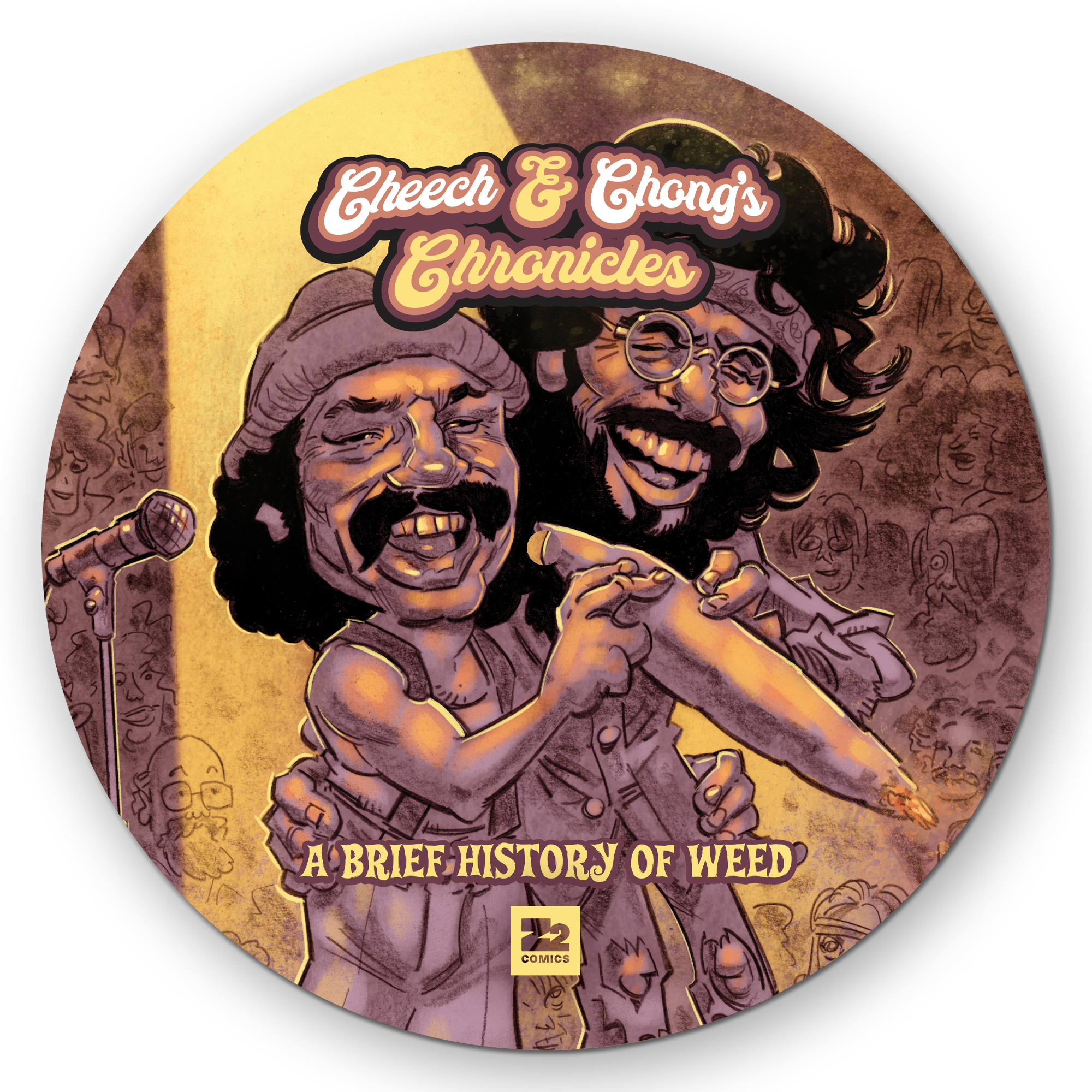 Cheech & Chong's Chronicles: The Graphic Novel Platinum Edition Z2 Comics