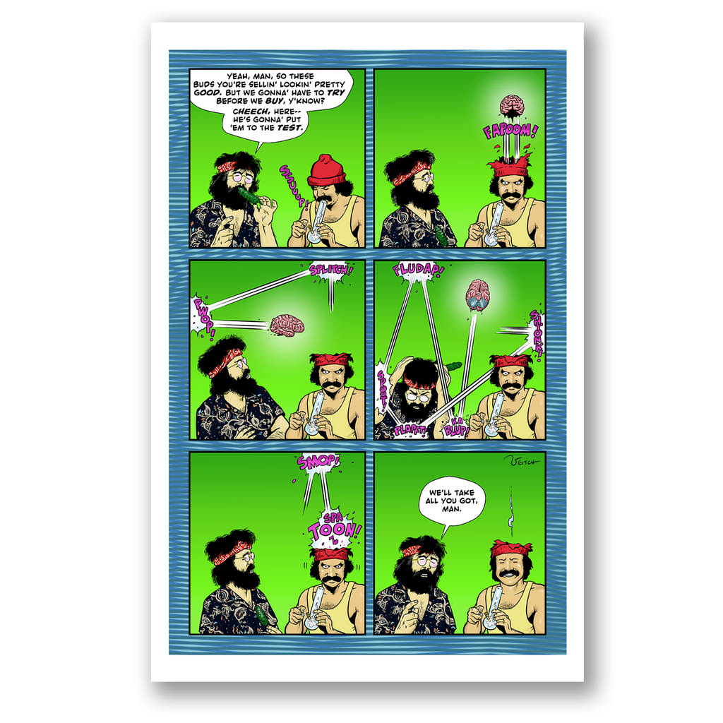 Cheech & Chong's Chronicles: The Graphic Novel Platinum Edition Z2 Comics