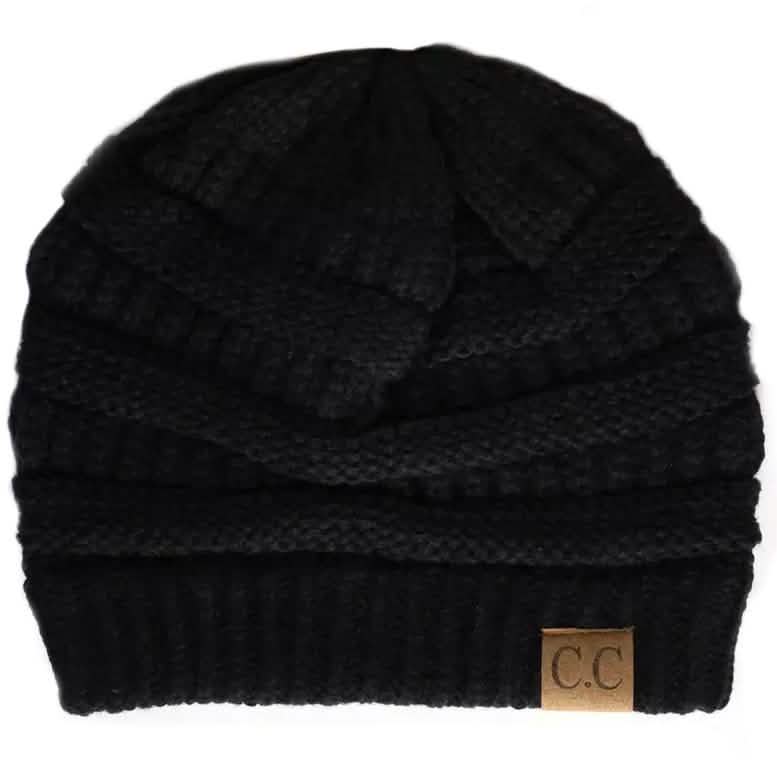 Cheveux Corp. Women's Solid Classic CC Beanie DailySale