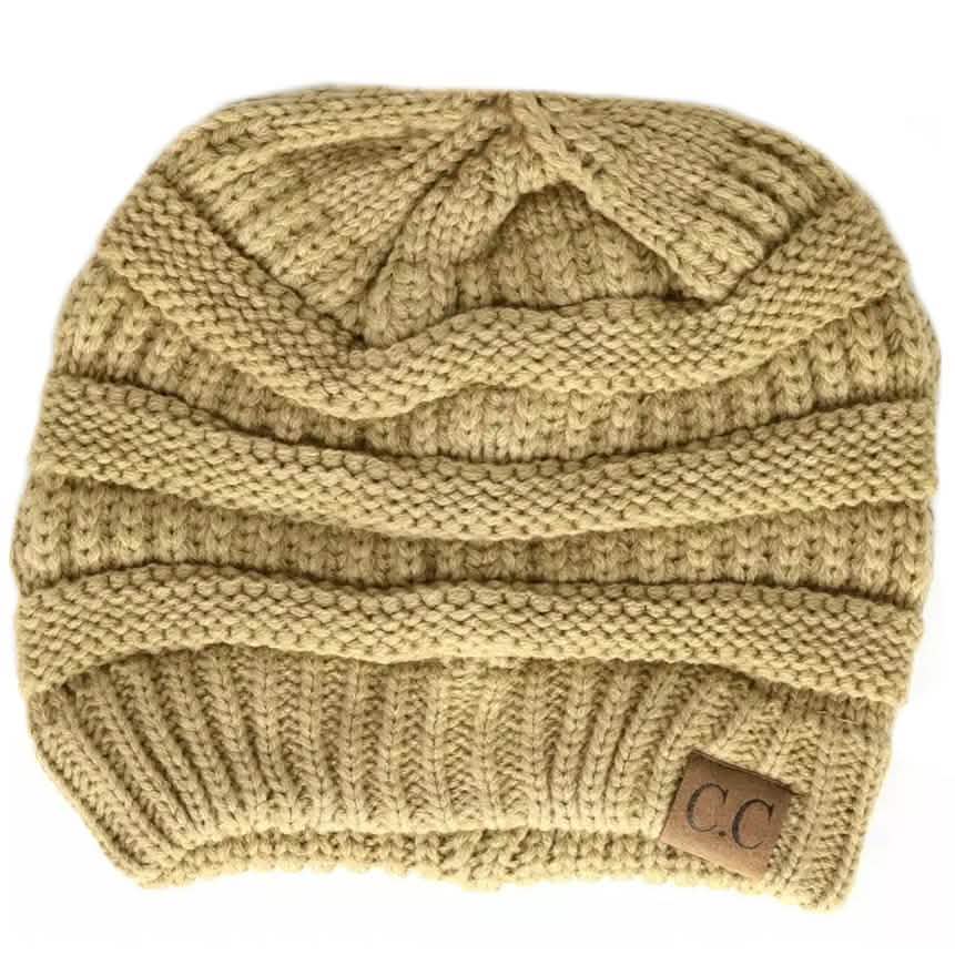 Cheveux Corp. Women's Solid Classic CC Beanie DailySale