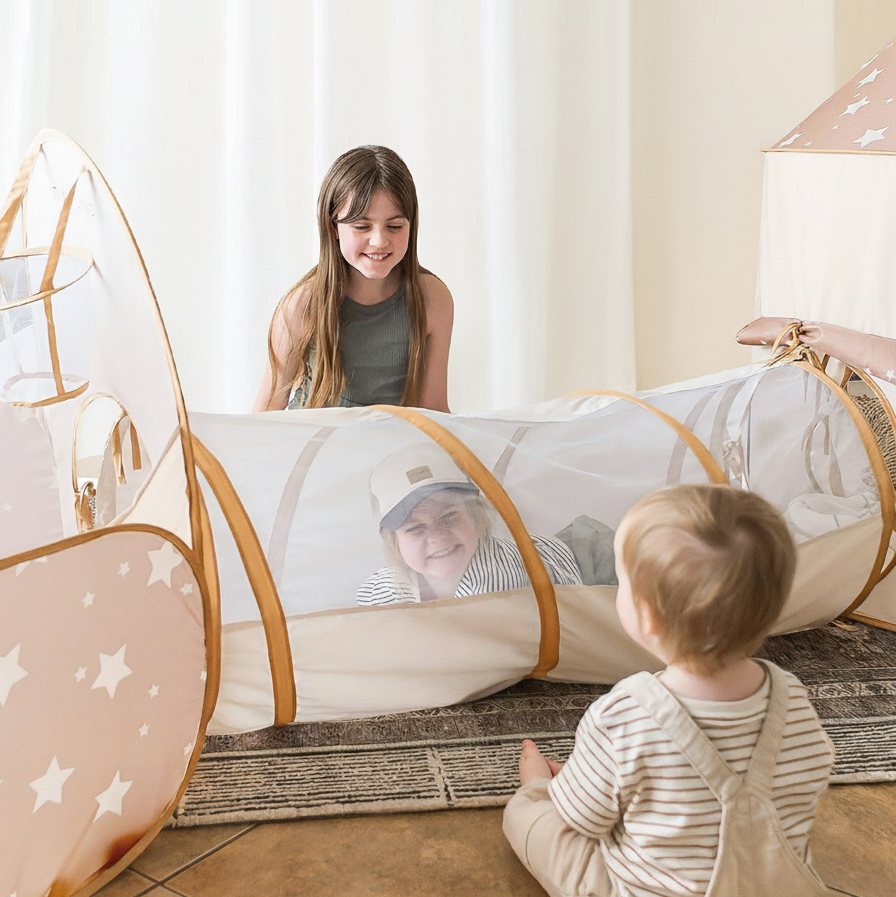 Tiny Land® Discovery 5-in-1 Play Tunnel With no Balls Tiny Land INC