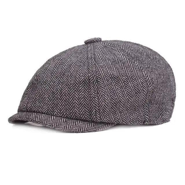 Classic Fashion Men’s Autumn Cap For Men Retro Casual Design Four Season Hats For Boys Vintage Design Flat Caps For Men Stevvex