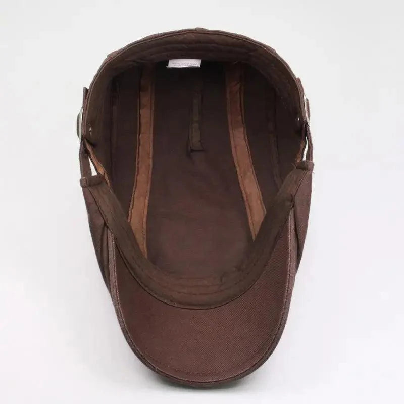 Classic Fashion Men’s Autumn Cap For Men Retro Casual Design Four Season Hats For Boys Vintage Design Flat Caps For Men Stevvex