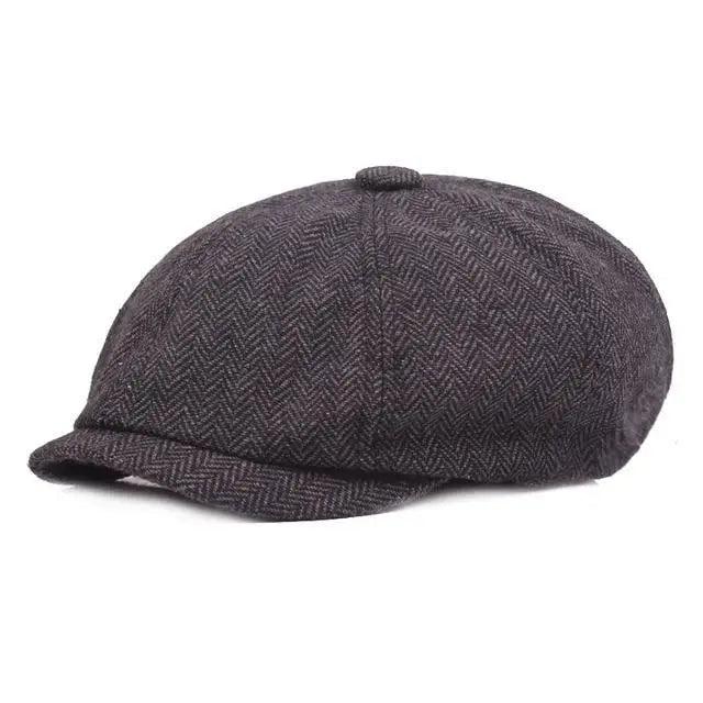 Classic Fashion Men’s Autumn Cap For Men Retro Casual Design Four Season Hats For Boys Vintage Design Flat Caps For Men Stevvex
