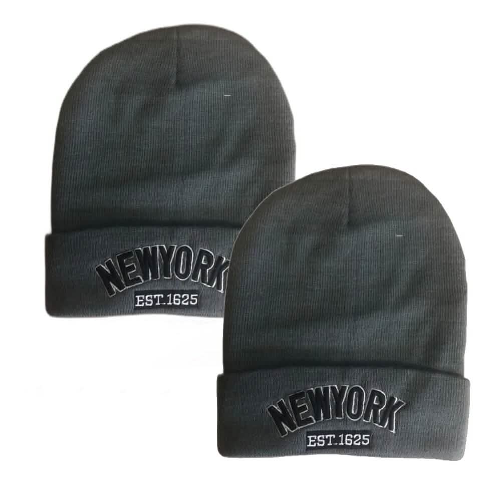 Classic NY Winter Hat Beanies with Thick Fur DailySale
