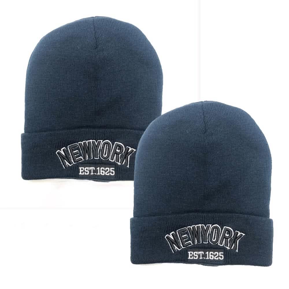 Classic NY Winter Hat Beanies with Thick Fur DailySale