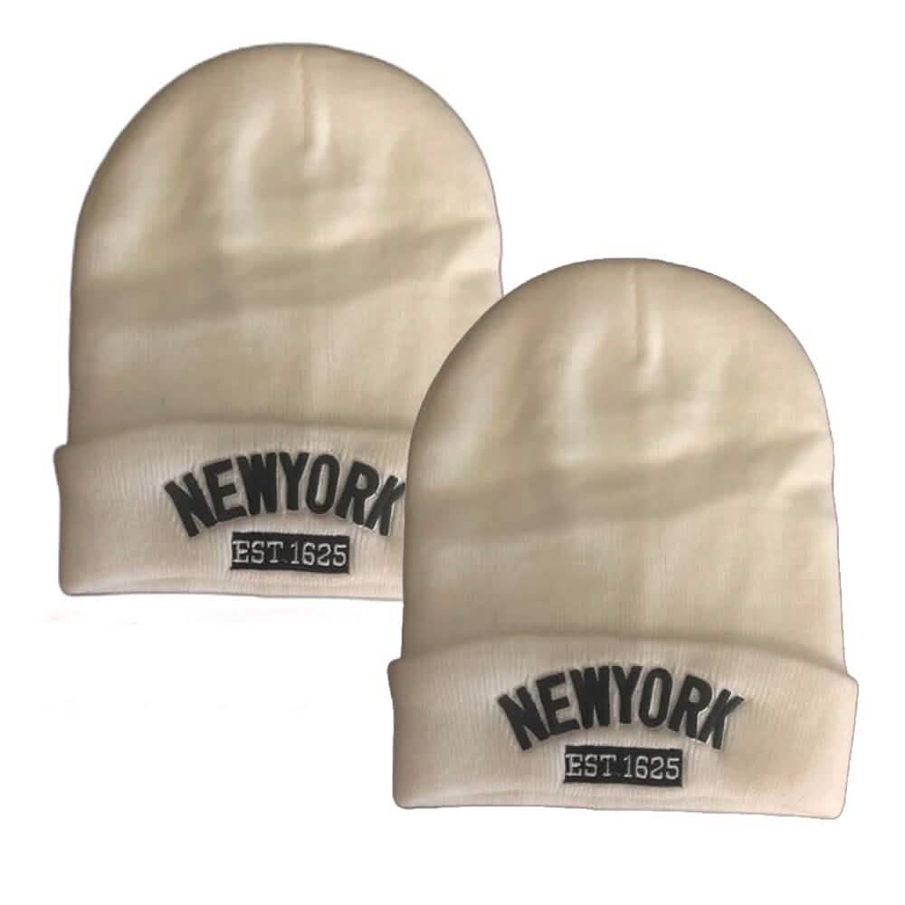 Classic NY Winter Hat Beanies with Thick Fur DailySale