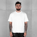 Commons Blank Star Embroidered Tee White
