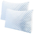 Cooling Memory Foam Pillow Ventilated with Cooling Gel Infused Memory Foam DailySale