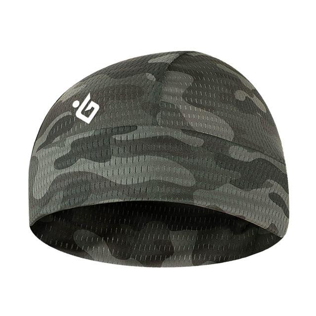 Cooling Skull Cap Breathable Sweat Wicking Cycling Running Hat Cap Odorless And Sweat-Absorbent Sweat-Absorbent No Discoloration Cycling Caps for Men Women Windproof Cycling Hat with Sun Visor Under Helmet Liner Black Stevvex