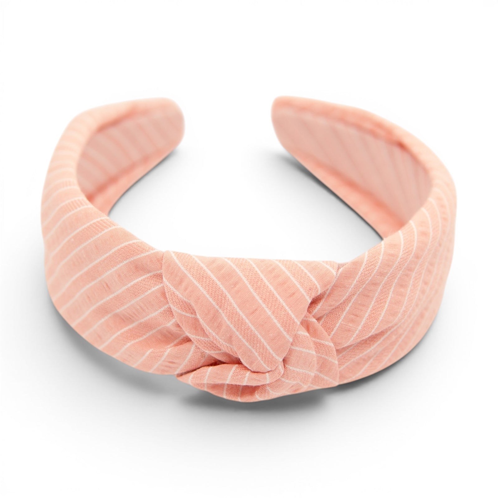 Coral Stripe - Knotted Headband