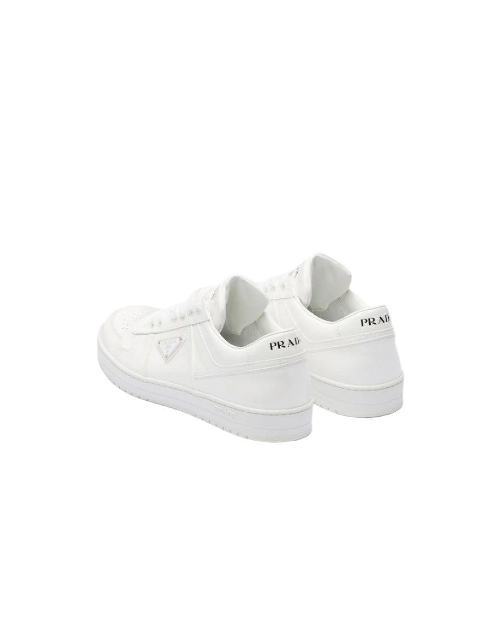 Prada Downtown nappa leather sneakers 'White' Banlieue91
