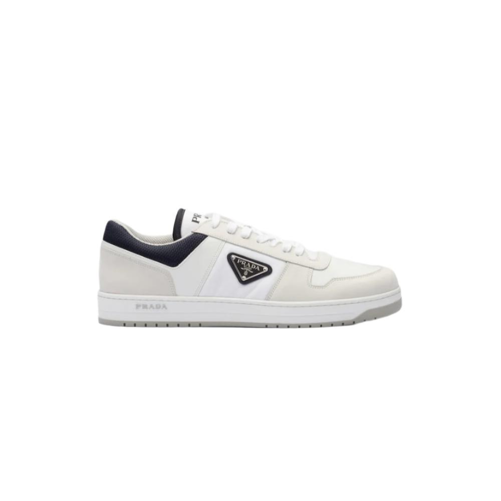 Prada Downtown Re-Nylon sneakers 'White/Beige/Black' Banlieue91