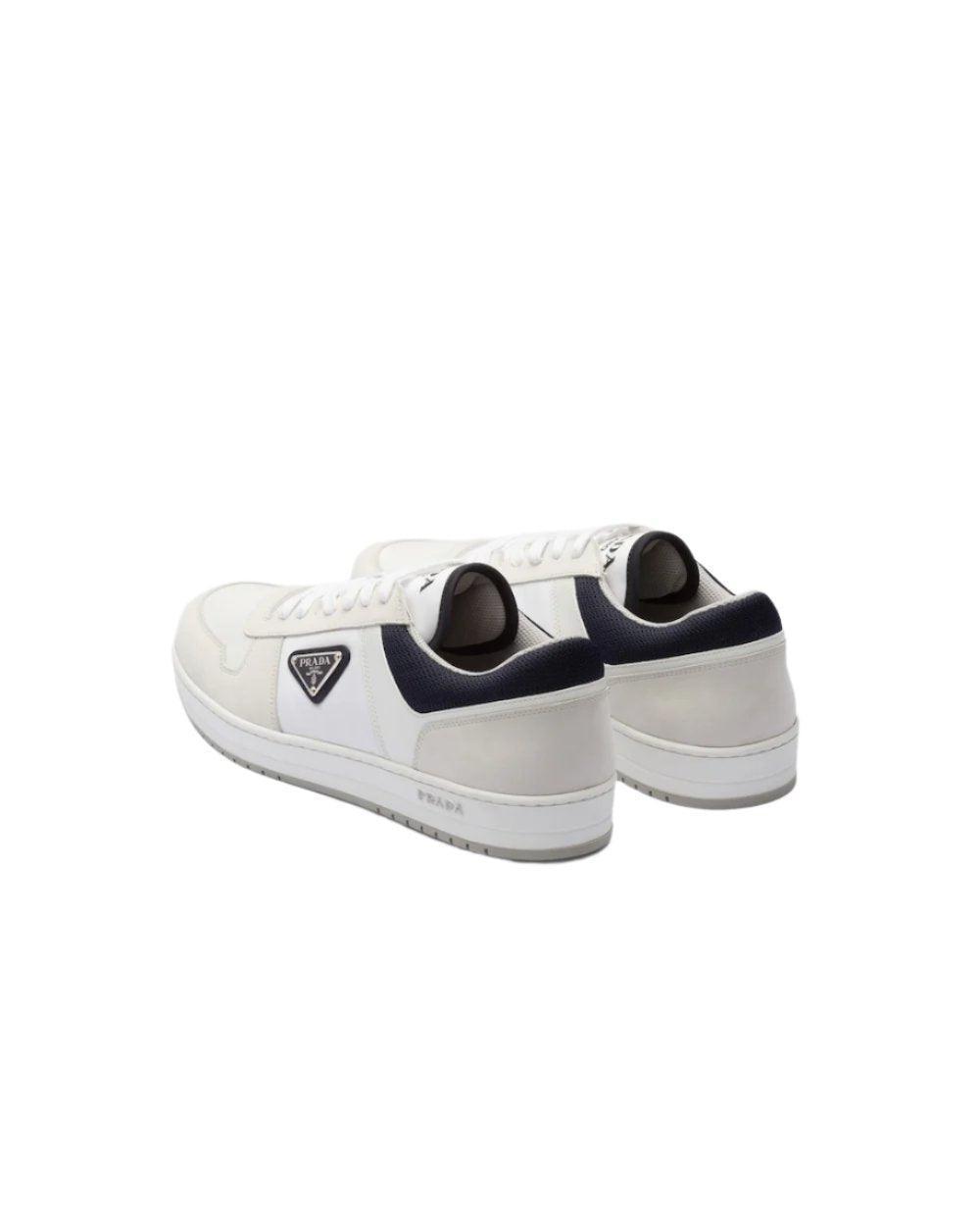 Prada Downtown Re-Nylon sneakers 'White/Beige/Black' Banlieue91