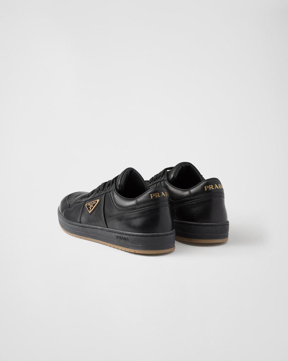 Prada Downtown nappa leather sneakers 'Black' Banlieue91