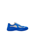 Prada America's Cup Soft rubber and bike fabric sneakers 'Blue' Banlieue91