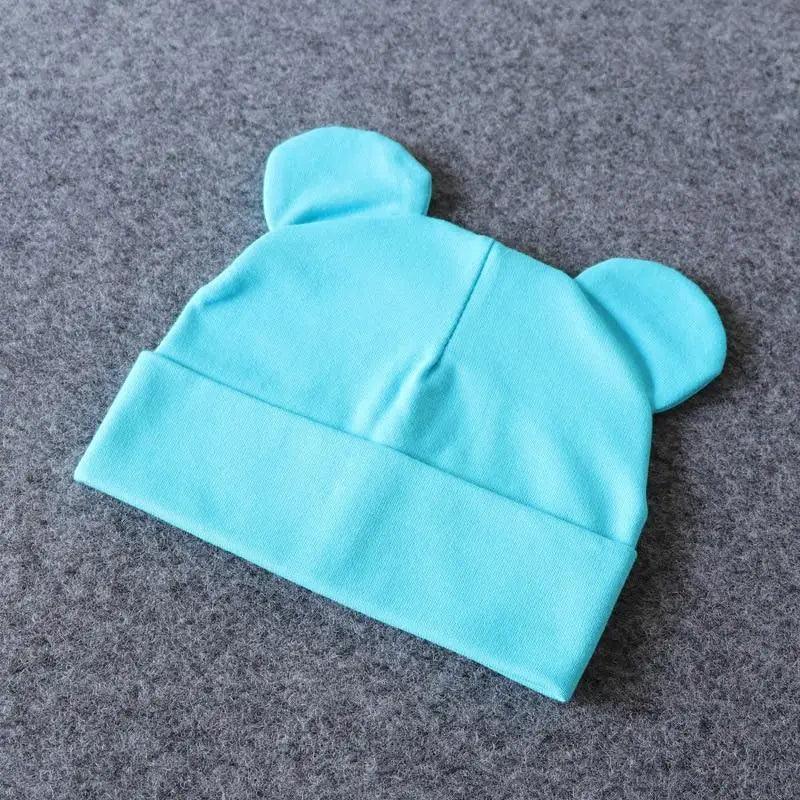 Cute Baby 0-12M Hat With Ears Casual Style Kids Autumn Winter Hat Classic  Boys And Girls Beanie Stevvex