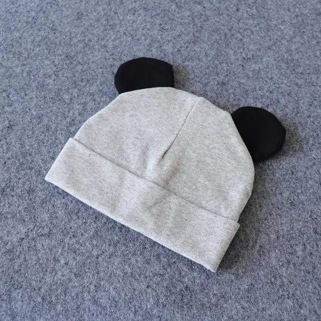 Cute Baby 0-12M Hat With Ears Casual Style Kids Autumn Winter Hat Classic  Boys And Girls Beanie Stevvex