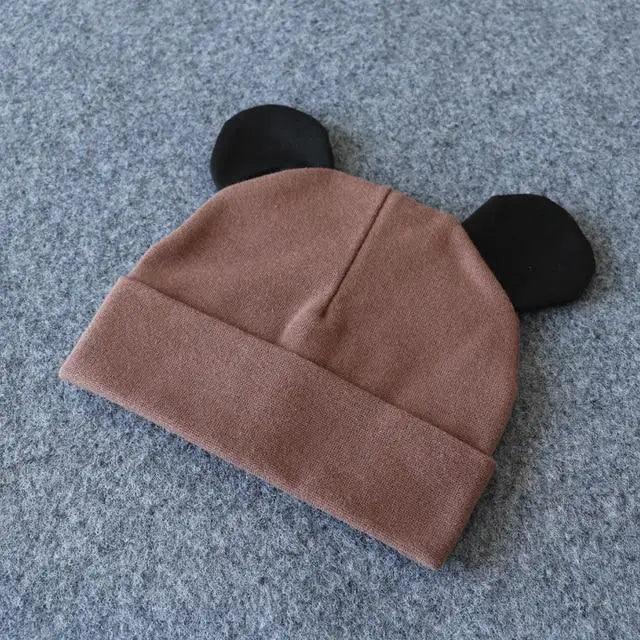 Cute Baby 0-12M Hat With Ears Casual Style Kids Autumn Winter Hat Classic  Boys And Girls Beanie Stevvex