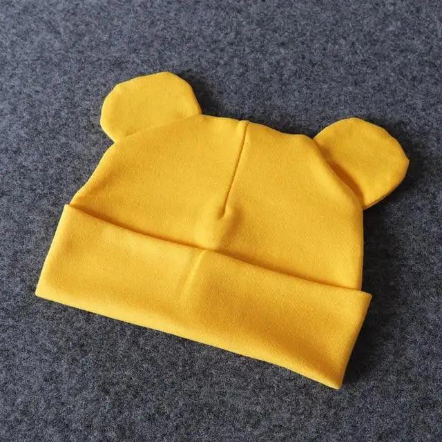Cute Baby 0-12M Hat With Ears Casual Style Kids Autumn Winter Hat Classic  Boys And Girls Beanie Stevvex