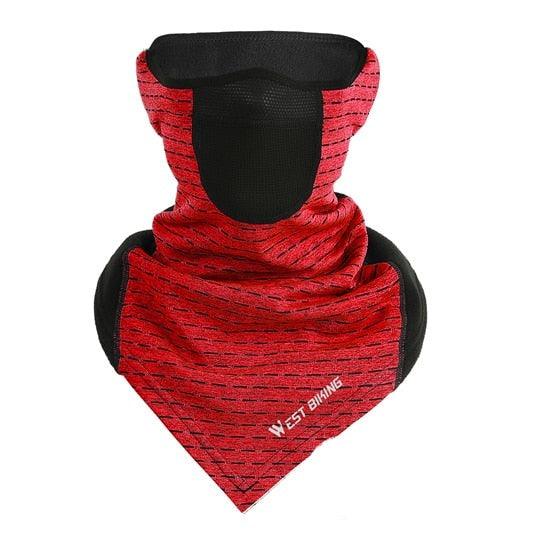Cycling Mask Winter Warm Running Scarf Balaclava Velvet Bike Full Face Mask Headwear Climbing Fishing Skating Hat Motorbike Biker Racing Breather Mask Tactical Airsoft Cap Scarf Mask Ski Hat Spring Summer For Men Women Stevvex