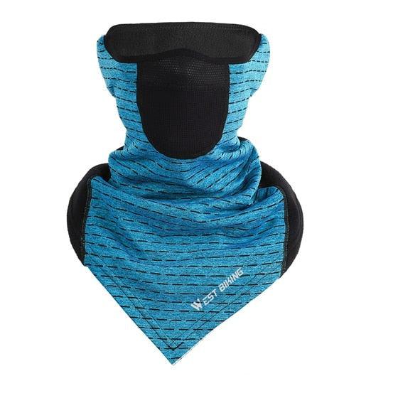 Cycling Mask Winter Warm Running Scarf Balaclava Velvet Bike Full Face Mask Headwear Climbing Fishing Skating Hat Motorbike Biker Racing Breather Mask Tactical Airsoft Cap Scarf Mask Ski Hat Spring Summer For Men Women Stevvex