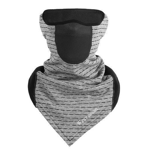 Cycling Mask Winter Warm Running Scarf Balaclava Velvet Bike Full Face Mask Headwear Climbing Fishing Skating Hat Motorbike Biker Racing Breather Mask Tactical Airsoft Cap Scarf Mask Ski Hat Spring Summer For Men Women Stevvex