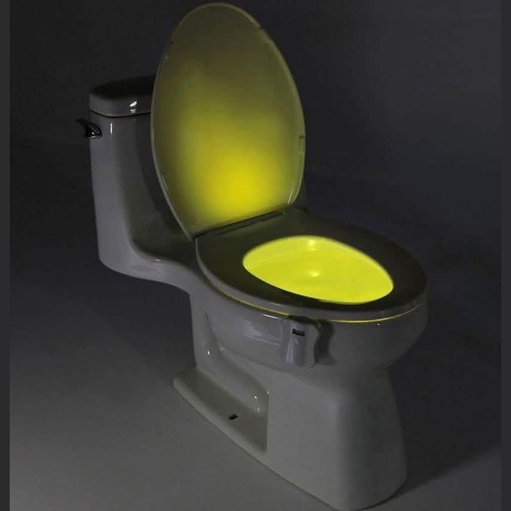 8-Color LED Sensor Motion-Activated Bathroom Toilet Light DailySale