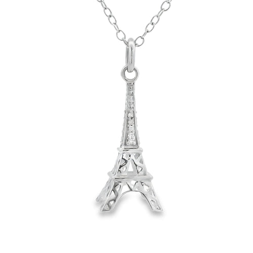 .06ct Diamond Fashion Pendants Sterling Silver Bids.com